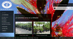 Desktop Screenshot of la-palmeraie.fr